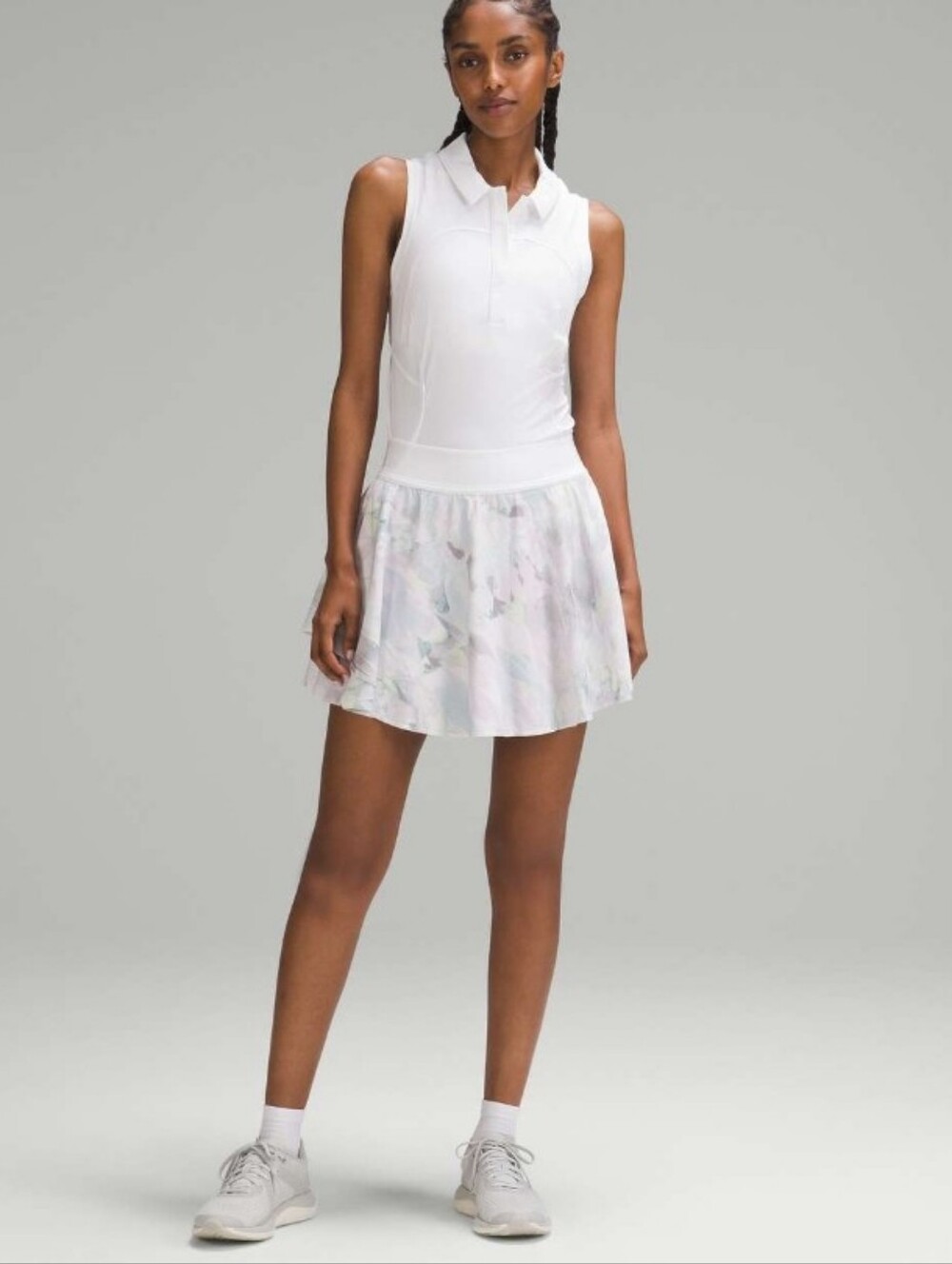 Lululemon Court Rival High Rise Skirt Built In Shorts Womens Size 12 Pockets